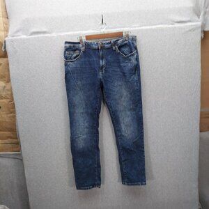 Company 81 Spencer Straight Classic Fit Jeans Men's W34xL30 Blue 5-Pocket Cotton